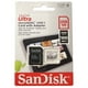 thumbnail image 2 of Memoria Micro SD 256GB SANDISK Graba Full HD SDSQUNR-256G-GN6TA SanDisk SDSQUNR-256G-GN6TA, 2 of 3