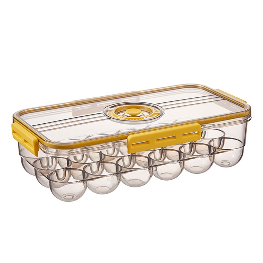 Raindrops Box for Pets, Easy to Clean and Yellow Container, 1 Piece