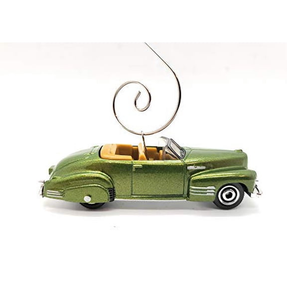 1941 Cadillac Series 62 Car Custom Christmas Ornament 1:64 Diecast Green