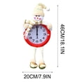 thumbnail image 3 of Christmas Clock Bedside Decoration Small Gift Clock Cute Silent Alarm Clock, 3 of 7