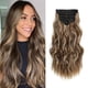 thumbnail image 1 of Extensiones de cabello Fliace Clip en marrón claro con rubio de 16 pulgadas, 1 of 9
