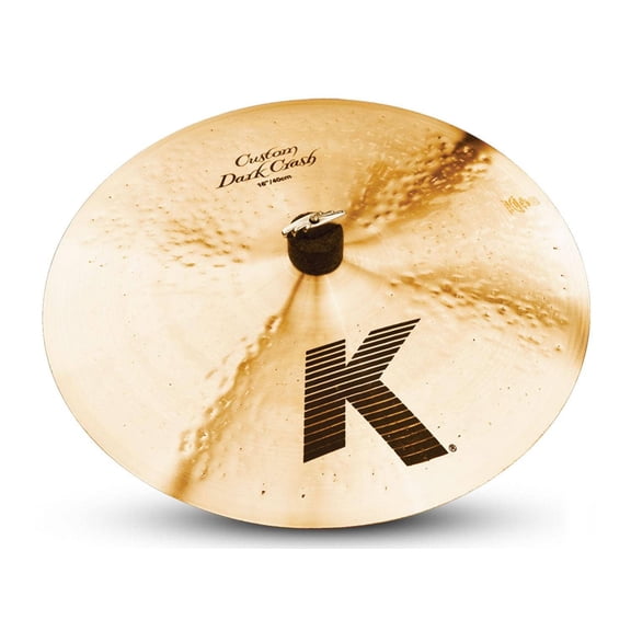 Zildjian K0951 16" K Custom Dark Crash Thin Drumset Cast Bronze Cymbal Brand New
