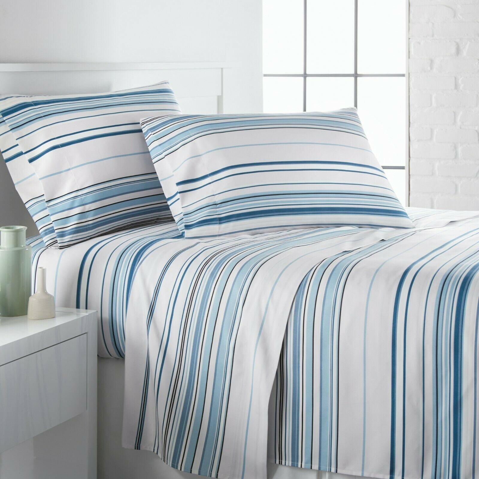 Coastal Stripes Printed Sheet Set