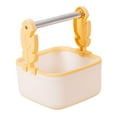 thumbnail image 3 of CarpNettore Desktop Bird Training Stand Portable, Easy to Clean, Parrot Game Stand Tabletop Bird Perch for Parakeets, Cockatiels, Parrots Yellow, 3 of 7