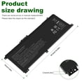 thumbnail image 3 of Batería Futurebatt SA04XL de 15,12 V y 55,67 Wh para HP Envy X360, 3 of 9
