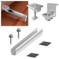 thumbnail image 4 of Support de support en Aluminium pour Panneau Solaire Fixation de Rail de Toit Trapézoïdal, 4 of 8