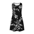 thumbnail image 4 of JINMGG 2026 Summer Dresses under $10.00 Summer Dresses for Women Beach Floral Tshirt Sundress Casual Pockets Boho Tank Dress, 4 of 5