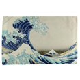 thumbnail image 1 of Great Wave Tsunami Japanese Painting All Over Hand Towel, 1 of 1
