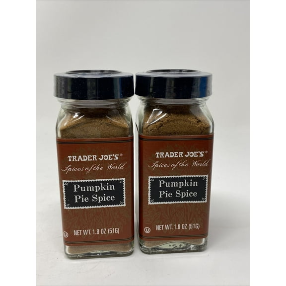 2 Pack Trader Joe's Pumpkin Pie Spice, 1.8oz each
