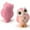 Pink, variant on TAKTUK Clearance!Resin Mini Owls Set Cute Owl Statue With Owl Tree Owl Figurine For Home Decor Fairy Garden AccessoriesOffice DecorMicroLandscape Plant Pots Gray
