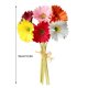 thumbnail image 2 of Advancent Paquete de crisantemo artificial, paquete de flores de simulación, decoración del hogar Flores artificiales Vistoso, 2 of 6