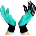 thumbnail image 1 of Guantes de jardín con garras - Guantes de jardín impermeables y transpirables para cavar, plantar, desmalezar, sembrar, proteger uñas y dedos, los mejores regalos de jardinería para mujeres y hombres (verde) -Verde- oso de fresa Electrónica, 1 of 5