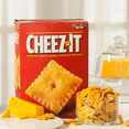 thumbnail image 5 of Cheez-It Original Baked Cheese Crackers, Light & Crispy Bite-Sized Snacks Family's Favorites Biscuits for Adult & Kids Lunch Box Halloween Basket Fillers & Party Favors 2-24oz(48oz), 5 of 8