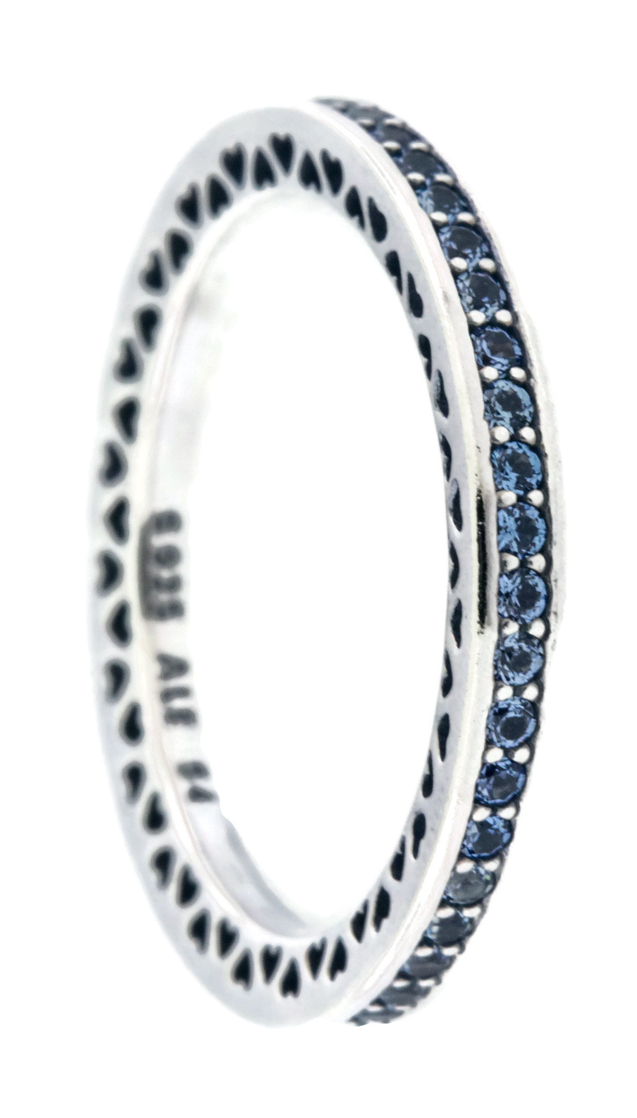 Air Blue Radiant Hearts of Ring - Size 