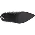 thumbnail image 4 of Steve Madden Viceroy Black Studs Spiked Pointed Toe Stiletto Heel Ankle Boots (Black, 11), 4 of 6