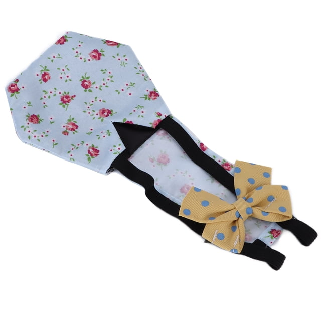 Duck Goose Clothes , Waterproof Prevent Extravasation Keep Clean Pet Chicken Duck Diapers Breathable Resuable With Bow Inner Pocket For Poultry S,M,L
