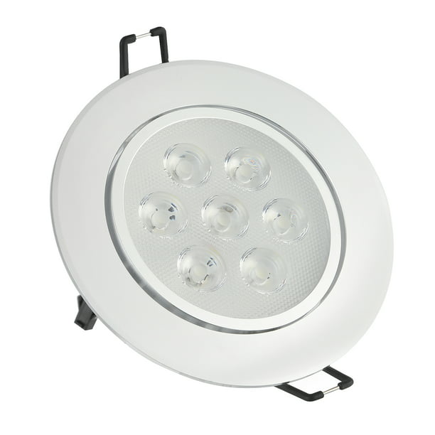 Tkoofn Pack Of 6 7w Led Recessed Ceiling Light Cabinet Kitchen Spotlights Lamp Driver Com - Led Recessed Ceiling Lights For Kitchen