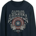 thumbnail image 3 of Marvel Captain America - Band Tee Style - Men's Long Sleeve Graphic Tee, 3 of 5