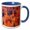 Blue/White, variant on 3drose, Utah, Bryce Canyon National Park, Bryce Canyon and Hoodoos, 11oz Two-tone Yellow Mug