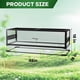 thumbnail image 3 of ChaoLink Terrario de vidrio para reptiles de 67 galones, 48" x 18" x 18", terrario con ventilación superior y lateral, tanque de vidrio templado, puerta corrediza y anti escape, 3 of 6