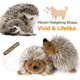 thumbnail image 5 of Juguete de peluche para perros, juguete para masticar con forma de erizo de piel sintética súper suave, 5 of 5