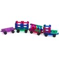thumbnail image 1 of Juego de tren Playmags de 20 piezas: ahora con imanes más fuertes, resistente, súper duradero con mosaicos de colores claros y vívidos Playmags 155, 1 of 2