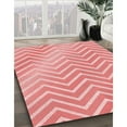 thumbnail image 3 of Ahgly Company Machine Washable Indoor Rectangle Transitional Pastel Pink Area Rugs, 3' x 5', 3 of 7