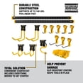 thumbnail image 4 of Organizador de herramientas DEWALT DWST82801 con kit de 21 accesorios, 4 of 6
