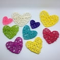 thumbnail image 1 of Colgante decorativo de 16 cm con forma de corazón de ratán para decoración de bodas y guarderías, 1 of 3