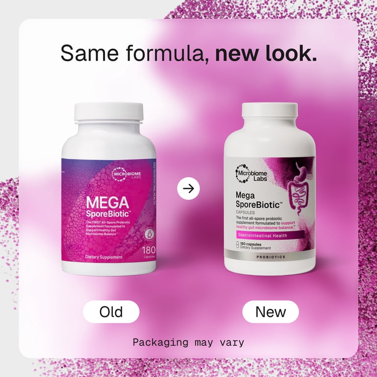 Microbiome Labs MegaSporeBiotic Probiotics 180 Capsules - Walmart.com
