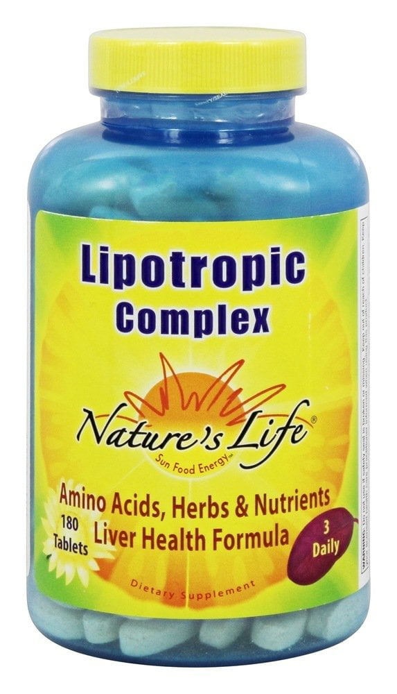 Nature's Life Lipotropic Complex Comprehensive Support for Healthy
