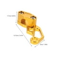 thumbnail image 4 of HEANUJJ Brake Line Clamp Motorcycle Aluminum Alloy Golden Stable Wire Fixation Clip, 4 of 8