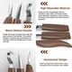 thumbnail image 2 of 10 herramientas para tallar madera, kit con 3 cinceles, 3 cuchillos, guantes y bolsa. Herramientas profesionales para tallar madera, ideales para principiantes y profesionales., 2 of 5