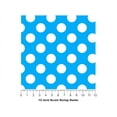 thumbnail image 4 of Rwraps Polka Dot Electric Blue Matte Vinyl Film Wrap 59in x 30ft Vinyl Vehicle Car Film Sheet Roll, 4 of 9