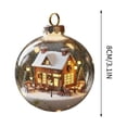 thumbnail image 2 of Rapeiae Natural Wonders Series Christmas Ball Flat Acrylic Pendant, 2 of 5