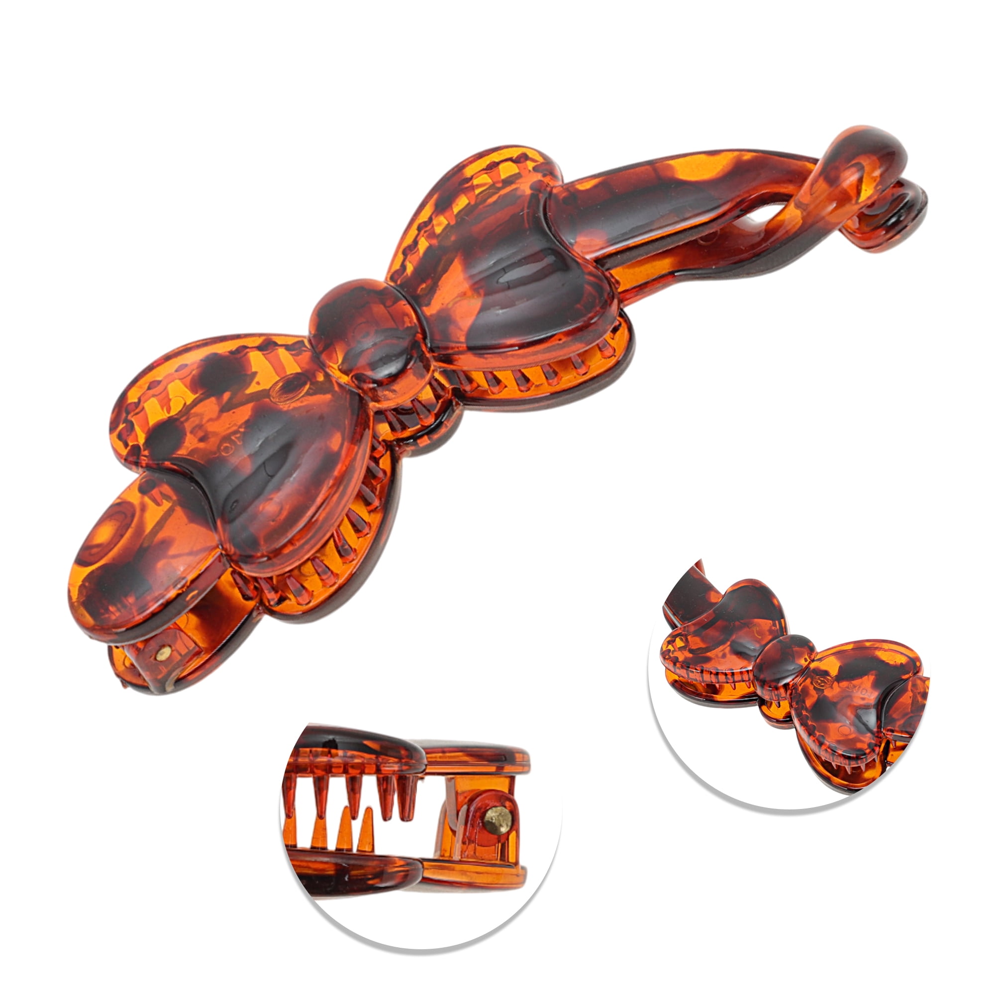 NOMADIC NOOK Fashion Bow Hair Clips Multicolored 6 Pcs