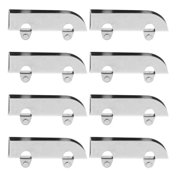 FUTUREORYY 8Ud Rodamientos Para Puerta De Vidrio Para Gabinete En E Hierro