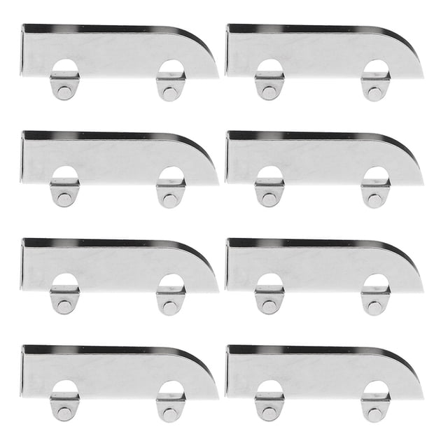 FUTUREORYY 8Ud Rodamientos Para Puerta De Vidrio Para Gabinete En E Hierro