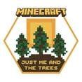 thumbnail image 2 of Girls Minecraft Just Me And The Trees T Shirt, 2 of 4