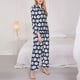 thumbnail image 3 of Balery Cute Sheep With Star Conjunto de Pijama con Estampado para Mujer, Conjunto de Dos Piezas con Manga Larga, Ropa de Dormir Suave con Bolsillos, Pijamas Cómodos-X-Large, 3 of 7
