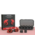 thumbnail image 1 of Anti-Noise Sleep Earplugs Sound Blocking Silicone Ear Protector with Case for Sleep Noise Reduction, 1 of 2