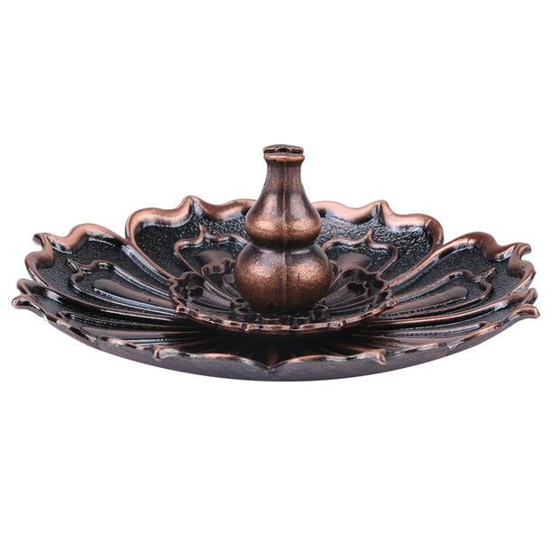 FAGINEY Lotus Flower Shaped Incense Burner Holder for