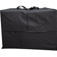 thumbnail image 2 of Outdoor Square Cushion Storage Bag, Waterproof Zippered Cover with Handles, 32''L x 32''W x 24''H Black, 2 of 3