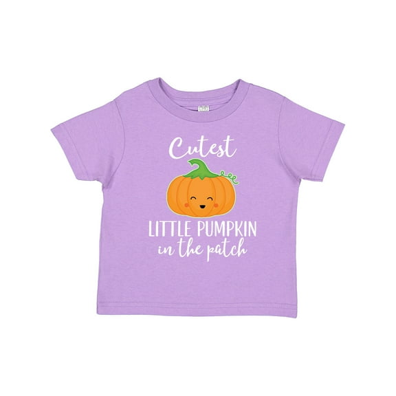 Inktastic Halloween Cutest Little Pumpkin in the Patch Boys or Girls Toddler T-Shirt
