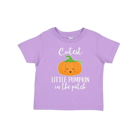 

Inktastic Halloween Cutest Little Pumpkin in the Patch Gift Toddler Boy or Toddler Girl T-Shirt