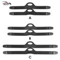 thumbnail image 4 of Mantenga el buceo de las aletas de la natación universal de las aletas de las aletas de los accesorios de Snorkel se ajustan las correas de elevación ajustables. Lanzamiento rápido L 2 piezas seitruly OD003109-03, 4 of 7