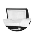 thumbnail image 5 of Titan Casket, Atlas XL Series Steel Casket (28" Oversize) in Black with White Crepe Interior, 5 of 5