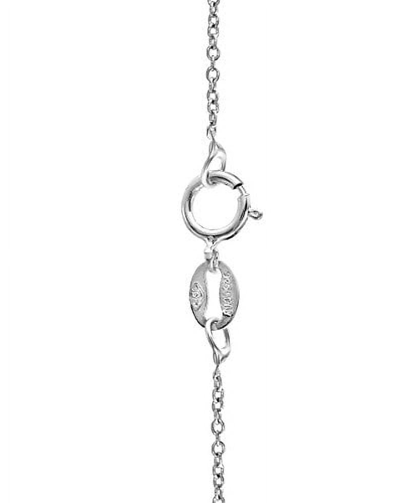 Sterling Silver Filigree Butterfly Pendant Necklace, 18"