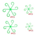 thumbnail image 3 of Ohmyroo Greenery Fixing Clips 16-Pack Climbing Support Frame For Garden And Indoor Botanical Care, 3 of 7