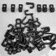 thumbnail image 5 of 25 Piezas Kayak Nylon J Gancho De Amarre Bungee Hook Kit Canoas Barcos SM SunniMix Kayak J ganchos, 5 of 7